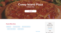 Desktop Screenshot of coneyislandpizzariverdale.com